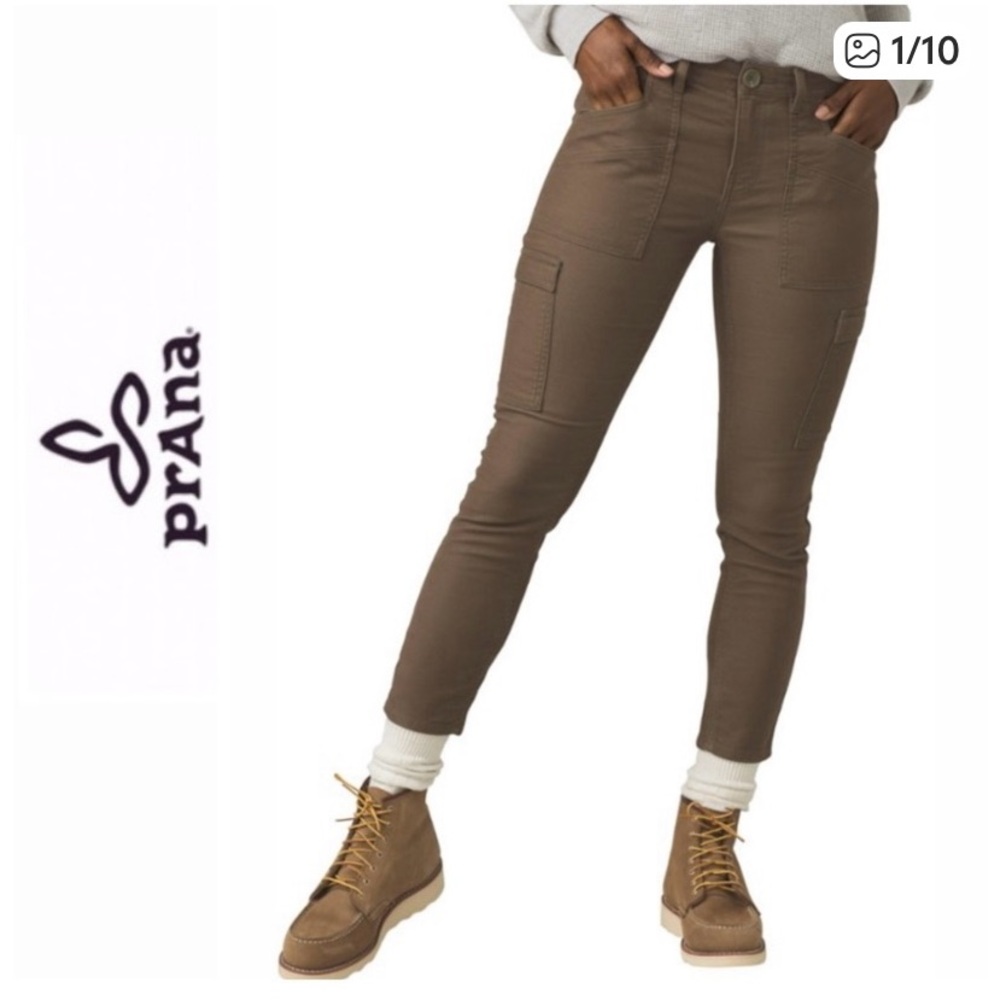 Prana Olive Green Cargo Pants